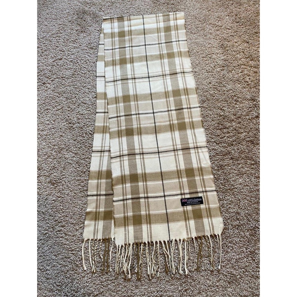 Scotland Cashmere Scarf Plaid Winter Unisex Tartan Preppy Staple Lux ClassSKU3